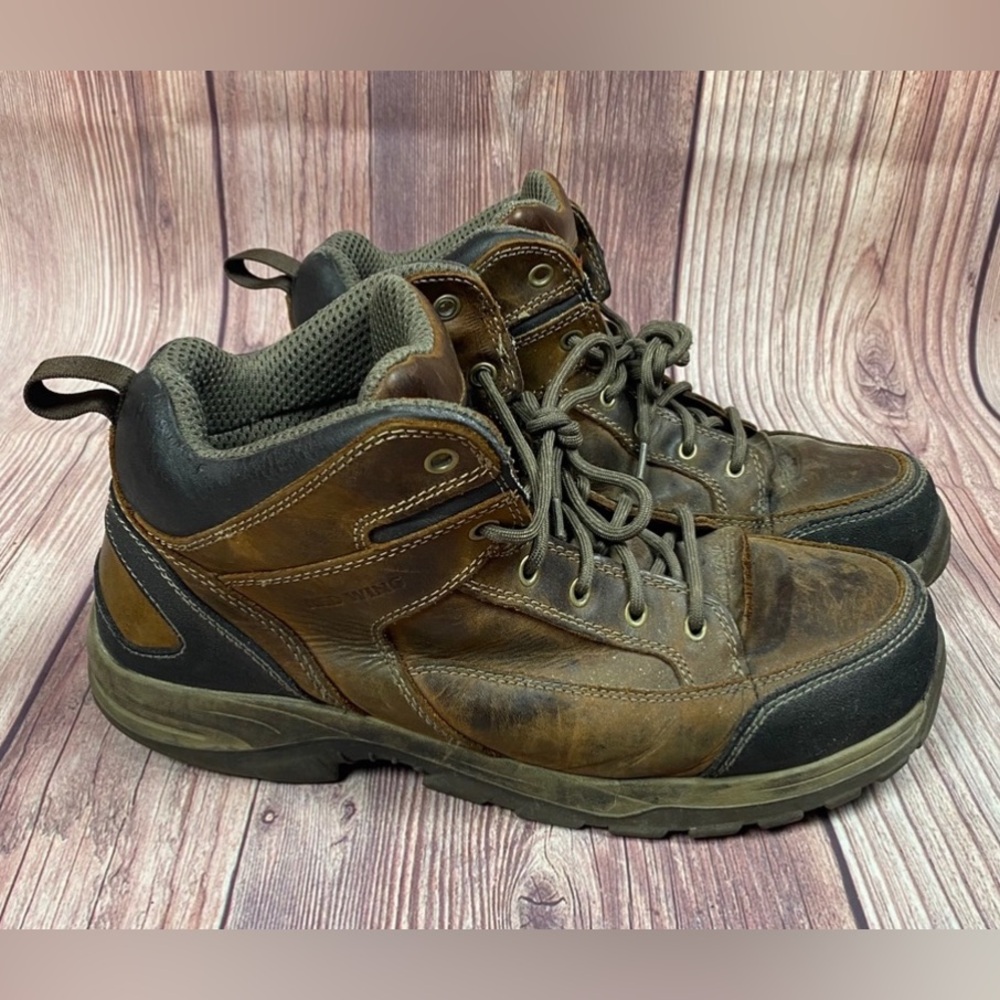 Red Wing Shoes Men’s Steel Toe Boots Size 11 Preowned
